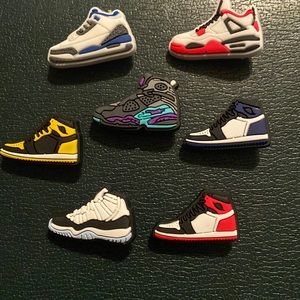 Jordan croc charms